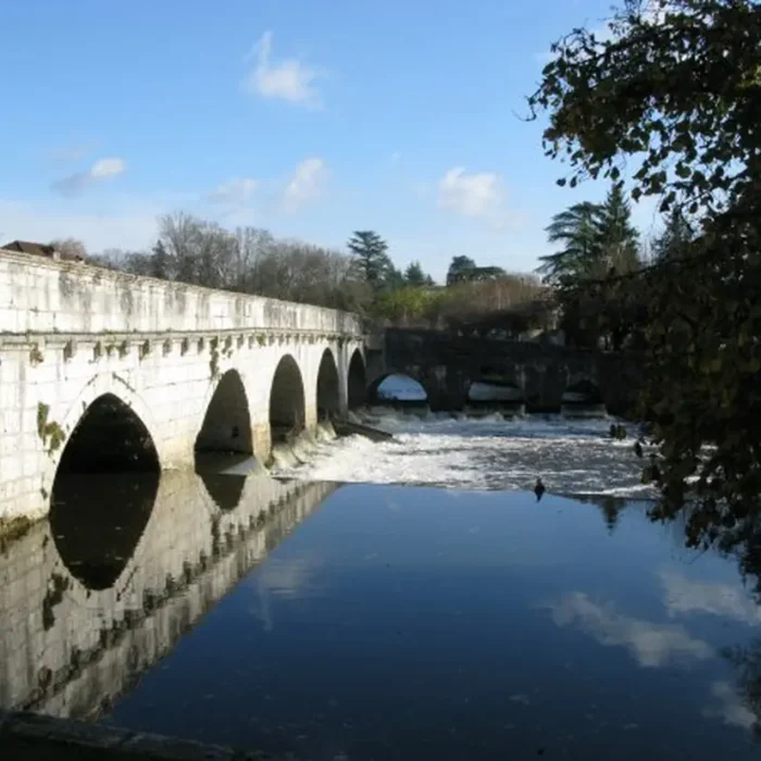 Blue Skies Over Brantôme