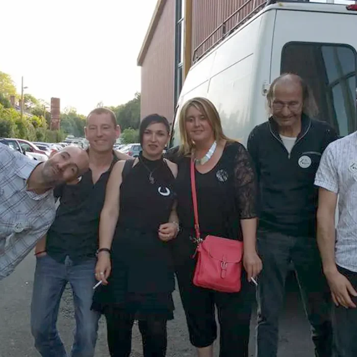 Our gig with the Nontron Dance School